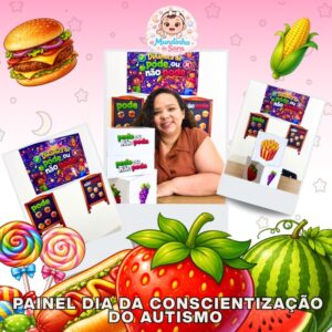 Dinâmica Pode ou não pode - Atividade Educação alimentar
