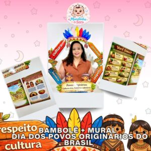 Bambolê + Mural - Povos Originários