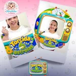 Bambolê para fotos - Torcida 6 estrelas