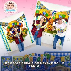Bambolê - Arraia do Hexa - PDF para imprimir