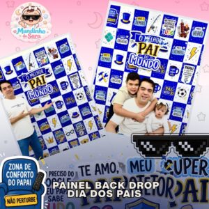 Painel Back Drop - Dia dos Pais