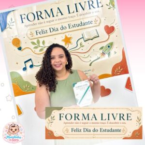Painel dia do estudante inclusivo - Forma Livre