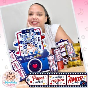 Lembrança Dia dos Pais – Papai, Você é o Melhor Registro de Amor