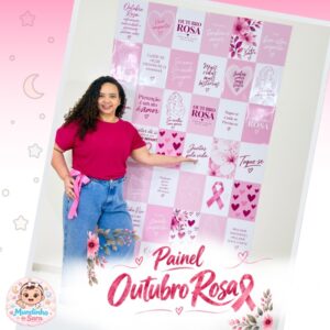 Painel Outubro Rosa – Prevenção e Conscientização | Arquivo PDF