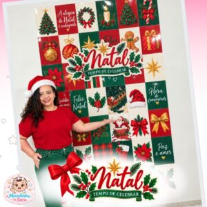 Painel de Natal para Imprimir – Tempo de Celebrar | PDF