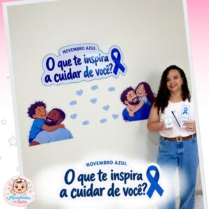 Kit Recepção Novembro Azul — O que te inspira a cuidar de você?